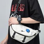 WARRIOR Нейлоновая сумка-мессенджер через плечо унисекс белая, White - фото 5