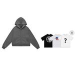 Толстовка унисекс MT99, Серый - фото 15