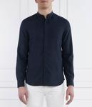 Рубашка мужская Armani Exchange с воротником-стойкой, синий - фото