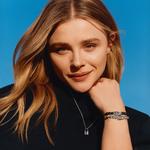 Louis Vuitton Серебряный браслет Lockit Beads, черный титан и черный полиэстеровый шнур - фото 2