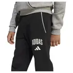 Брюки adidas Seasonals Essentials Collegiate Typography, черный - фото 4