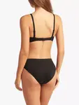 Топ бикини Sea Level Essentials Cross Front Moulded Underwire, черный - фото 3
