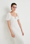 Платье Gina Tricot PUFF SLEEVE MIDI DRESS, Offwhite/Off-White - фото 4