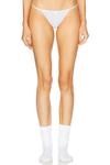The Трусы танго Thong Cou Cou Intimates, White - фото