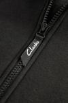 Толстовка с капюшоном на молнии Clarks, черный - фото 4