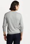 Узкий джемпер Polo Ralph Lauren, Andover Heather - фото 3