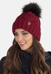 Шапка 7014 Vivisence, цвет maroon - фото 3