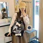 DCLOUD Тканевый рюкзак унисекс черно-синий, Blue - фото 6