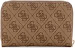 Кошелек GUESS Laurel II SLG Medium Zip Around Latte Logo - фото 2