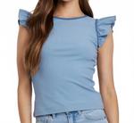 Юки топ в светло-голубом Another Love - фото 2