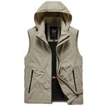 JEEP SPIRIT Жилет унисекс, Khaki (Thickened) - фото 8