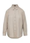 Блуза comma Button-down blouse, Hellbraun/Sand - фото 6