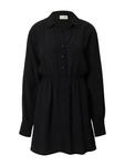 Платье-рубашка A LOT LESS Delia, черный - фото