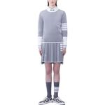 Свитер женский серый THOM BROWNE - фото 4