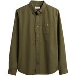 Мужская рубашка GAP, зеленый - фото