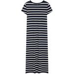 Хлопковое платье миди Tommy Hilfiger, синий - фото 4