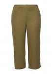 Брюки свободного кроя QS, оливковый - фото