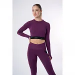 Лонгслив Intermezzo Amoli, фиолетовый - фото