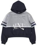 Худи MAINS Mesh Layer Hoodie 'Blue/White', синий - фото