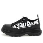 Кроссовки tread slick low lace up graffiti shoes 'black white' Alexander Mcqueen, черный - фото