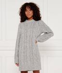 Шерстяное платье Michael Kors, серый - фото