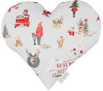 Декоративная подушка X-Mas, 30x32x10 см - фото