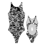 Купальник Turbo Stickers Pro Resist, белый - фото