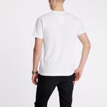 Футболка camouflage with upside down heart tee Comme Des Garcons Play, белый - фото 3