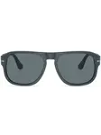 Солнцезащитные очки в круглой оправе Persol, синий - фото