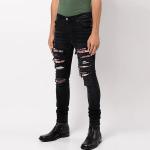 Рваные джинсы skinny AMIRI, черный - фото 5