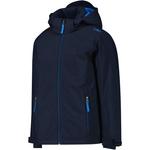 Детская куртка с капюшоном на кнопках Cmp, синий - фото 3