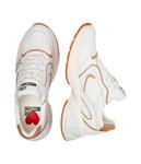 Кожаные кроссовки crystal60 Love Moschino, белый - фото 4