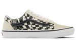 Кроссовки Old Skool Skate Vans 'Checkerwarp - Black White' - фото 3