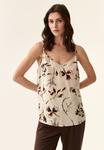 Топ TRINI TATUUM, цвет beige - фото