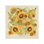 Ferragamo Подсолнечный шарф, Beige Multicolor - фото 2