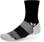 Мужские средние носки Maxus Swiftwick, Black - фото