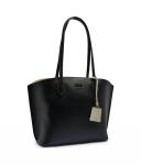 Кожаный костюм с сумочкой Kate Spade, черный - фото 4