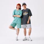 MLB Футболка Boston Red Sox Basic Collection SS25 Unisex Heather Gray Mint Green - фото 8