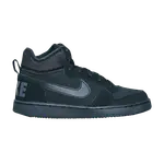 Кроссовки Nike Court Borough Mid GS 'Triple Black', черный - фото