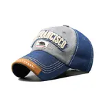 SLEEPYWALK Хлопковая бейсболка унисекс, Beige Blue - фото 6