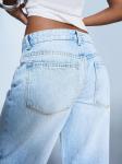 Мешковатые джинсы Bershka, Light blue - фото 5