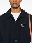 APC Regis рубашка куртка A.P.C., синий - фото 3