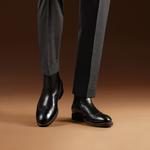 Ботинки Челси мужские черный Thom Wills - фото 6