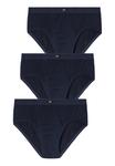 Трусы SLIP 3 PACK H.I.S, синий - фото 5