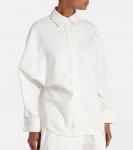 Хлопковая рубашка Loewe, белый - фото 6