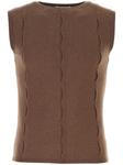 Gimaguas топ Forat без рукавов, коричневый - фото