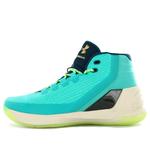Кроссовки curry 3 'reign water' Under Armour, зеленый - фото