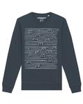 Свитер Watapparel Sweatshirt Doodle Dogs, антрацит - фото