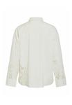 Блуза VILA Button-down blouse, Snow White/White - фото 7