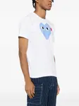 Футболка с принтом Comme Des Garçons Play, белый - фото 4